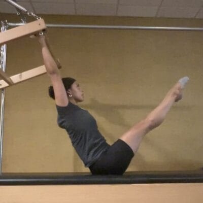 Pilates helps with athletic performance for many sports like tennis, golf, running, triathlon!